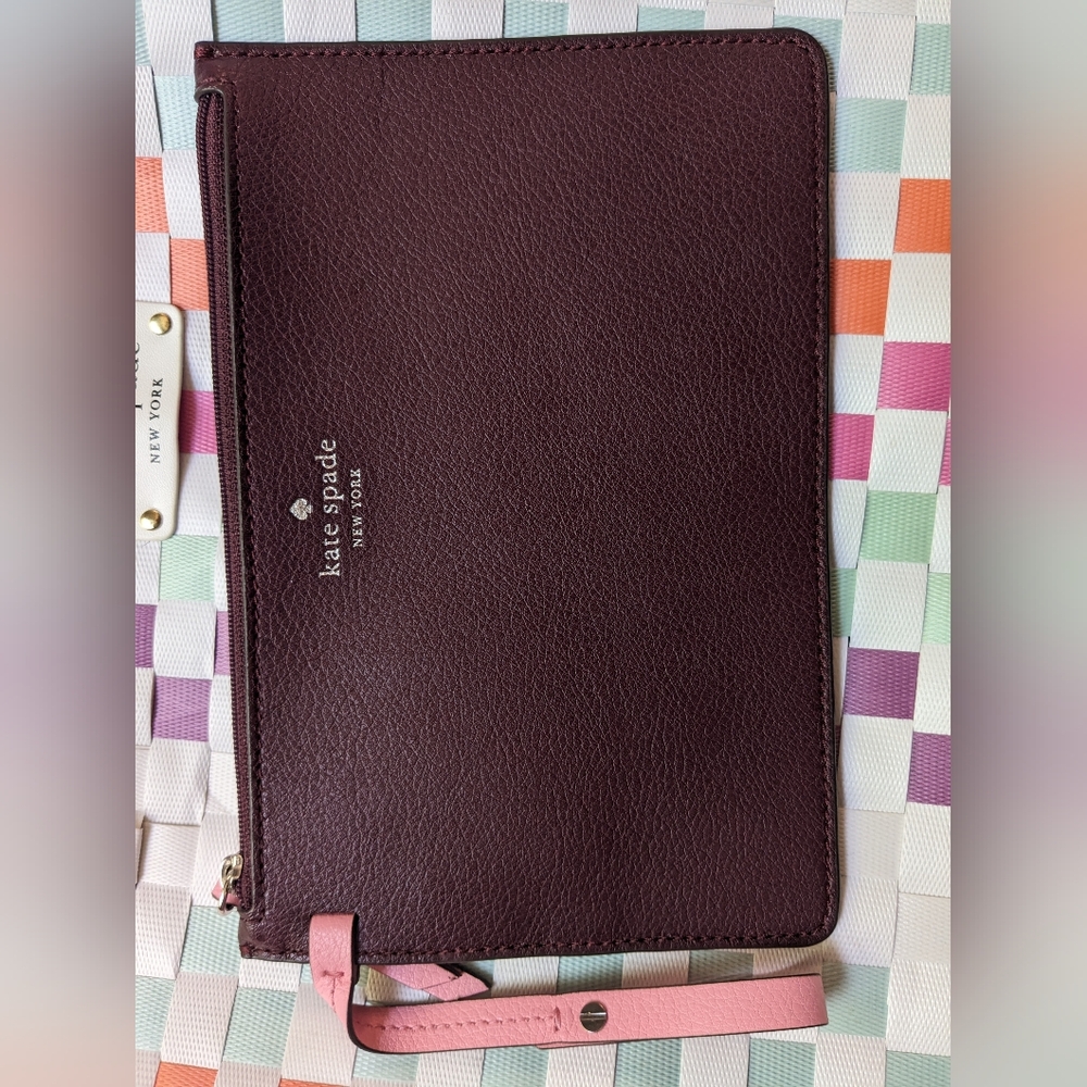 Kate Spade Brown Clutch Wristlet - Picture 5 of 5
